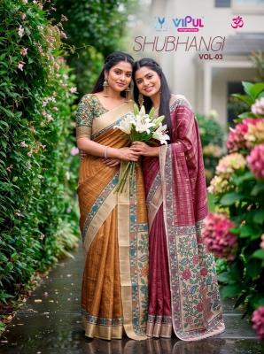 Vipul shubhangi vol-3 saree wholesaler
